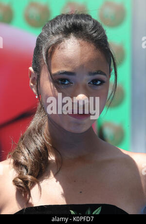 The World Premiere of “THE EMOJI MOVIE”  Featuring: Chandler Kinney Where: Los Angeles, California, United States When: 23 Jul 2017 Credit: FayesVision/WENN.com Stock Photo