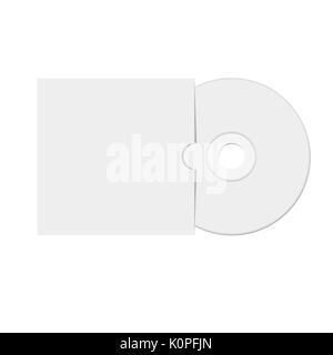 Dvd or cd video disc Stock Photo