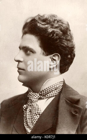 Pietro Mascagni,  (1863-1945), Italian composer. Stock Photo