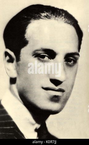 GERSHWIN, George  - portrait American composer and pianist (1898-1937) Stock Photo