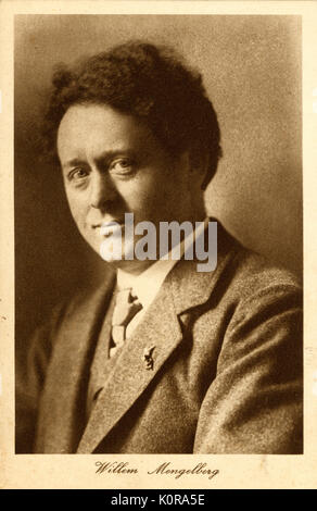 Willem Mengelberg. Dutch Conductor, 1871-1951. Stock Photo