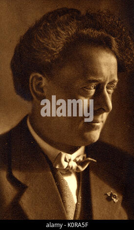 Willem Mengelberg portrait. Dutch Conductor (1871-1951). Stock Photo