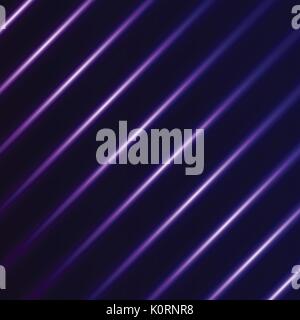 Abstract futuristic template with straight diagonal lines and light effects on dark blue pink background vector illustration Stock Vector