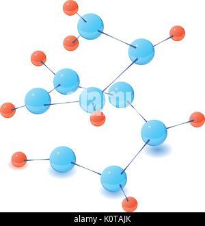 Neutral molecule icon, isometric style Stock Vector Image & Art - Alamy