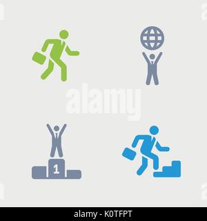 A set of 4 professional, pixel-perfect icons designed on a 32x32 pixel grid. Stock Vector
