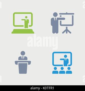 A set of 4 professional, pixel-perfect icons designed on a 32x32 pixel grid. Stock Vector