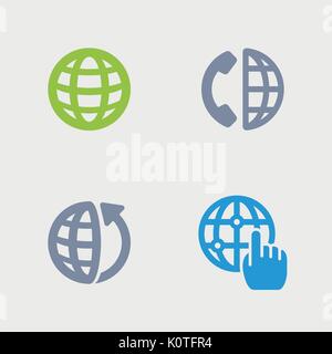 A set of 4 professional, pixel-perfect icons designed on a 32x32 pixel grid. Stock Vector