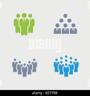 A set of 4 professional, pixel-perfect icons designed on a 32x32 pixel grid. Stock Vector
