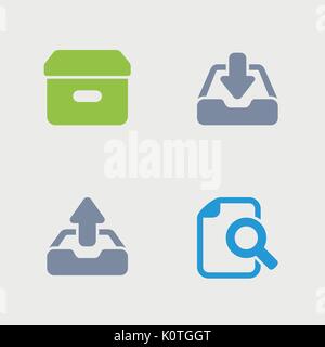 A set of 4 professional, pixel-perfect icons designed on a 32x32 pixel grid. Stock Vector