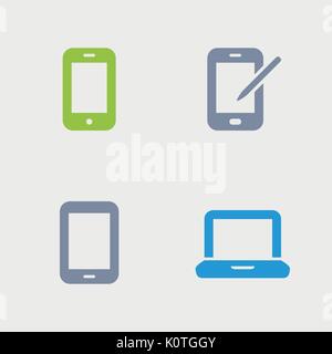 A set of 4 professional, pixel-perfect icons designed on a 32x32 pixel grid. Stock Vector