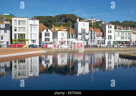 Hastings seafront and promenade Stock Photo - Alamy