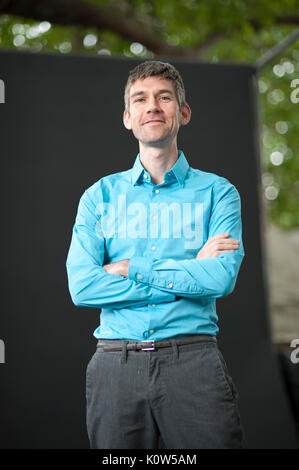 Edinburgh, UK. 25th August 2017. Author Martin Gayford appearing at the Edinburgh International Book Festival. Credit: Lorenzo Dalberto/Alamy Live News Stock Photo