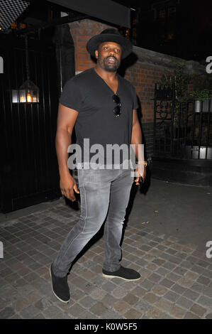 Chiltern Firehouse VIPs and Celebrities, London, UK 24 August 2017. Credit: Alamy Live News Stock Photo