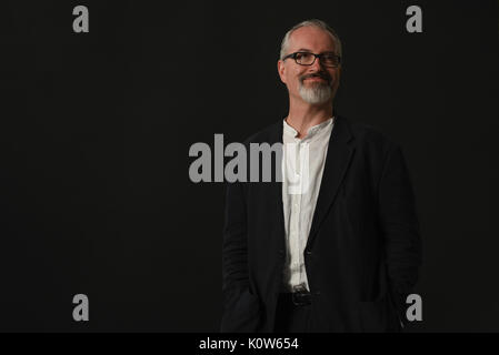 Edinburgh, Scotland, UK. 25th Aug, 2017.  The Edinburgh International Book Festival Friday 25th August. Northern Irish historian Richard English presents a show at this year's festival along with senior advocate Mark Muller Stuart discussing Does Terrorism Work? Credit: Stuart Cobley/Alamy Live News Stock Photo