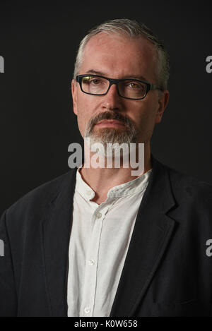 Edinburgh, Scotland, UK. 25th Aug, 2017.  The Edinburgh International Book Festival Friday 25th August. Northern Irish historian Richard English presents a show at this year's festival along with senior advocate Mark Muller Stuart discussing Does Terrorism Work? Credit: Stuart Cobley/Alamy Live News Stock Photo