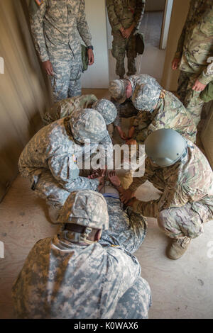 Soldiers from the 800th Military Police Brigade and 961st Quartermaster ...
