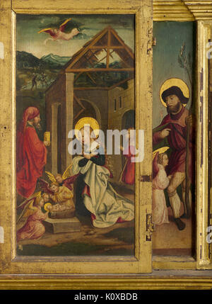 Scenes from the Life of the Virgin. Culture: Upper Rhenish. Dimensions ...