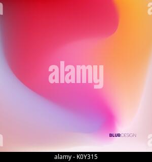 Modern blurred wave background Stock Vector