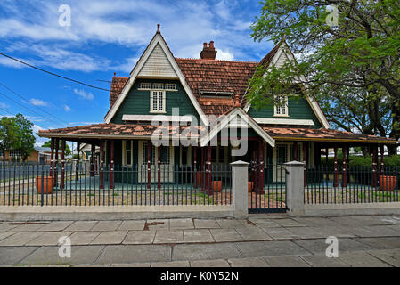 57 Frome street, Moree, nsw, former doctors surgery and gentlemens club built in 1905 Stock Photo