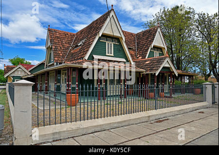 57 Frome street, Moree, nsw, former doctors surgery and gentlemens club built in 1905 Stock Photo