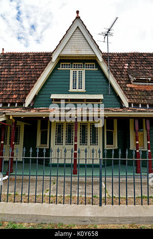 57 Frome street, Moree, nsw, former doctors surgery and gentlemens club built in 1905 Stock Photo