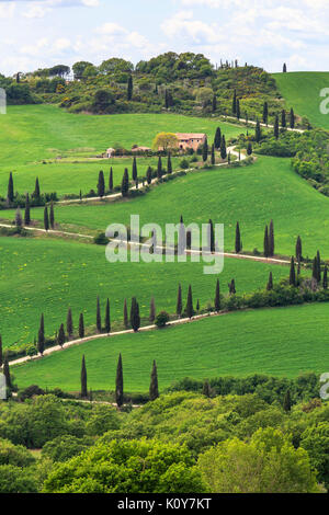 La Foce, Chianciano Terme, Tuscany, Italy Stock Photo