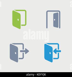 A set of 4 professional, pixel-perfect icons designed on a 32x32 pixel grid. Stock Vector