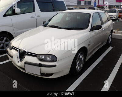 Alfa Romeo 156 Sportwagon 2.5 V6 24V front Stock Photo