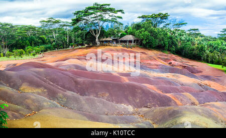 Mauritius - earth of seven colors Stock Photo - Alamy