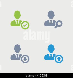 A set of 4 professional, pixel-perfect icons designed on a 32x32 pixel grid. Stock Vector