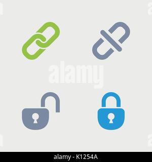 A set of 4 professional, pixel-perfect icons designed on a 32x32 pixel grid. Stock Vector