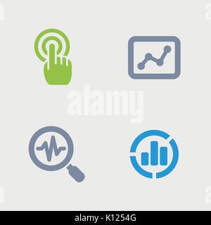 A set of 4 professional, pixel-perfect icons designed on a 32x32 pixel grid. Stock Vector