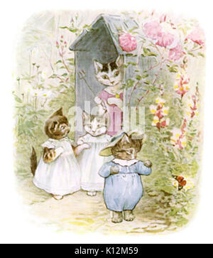 Beatrix Potter   The Tale of Tom Kitten   Illustration from p 29 Stock Photo