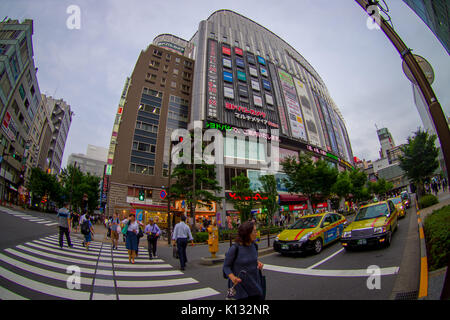 TOKYO, JAPAN JUNE 28 - 2017: Yodobashi camera store building in Namba, Yodobashi is one of the electronic mega store in Japan Stock Photo