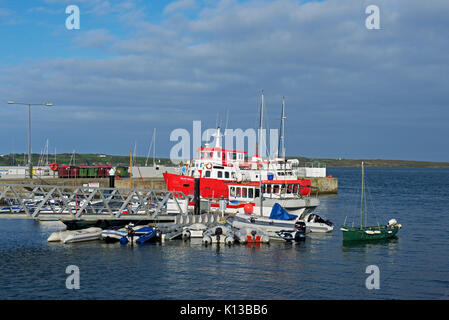 The harbour, Baltimore, County Cork, Eire, Southern Ireland Stock Photo