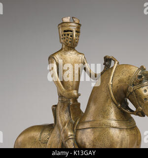Aquamanile in the Form of a Mounted Knight MET DP122620 Stock Photo