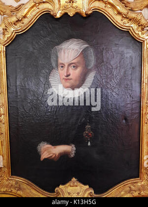 Anonymous Maria Anna of Bavaria with a ruby pendant Stock Photo - Alamy