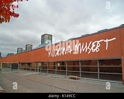 STOCKHOLM, SWEDEN - OCTOBER 11, 2006: The Modern Art Museum in Stockholm, Sweden Stock Photo