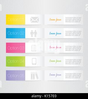 Modern inforgraphic template. Can be used for banners, website templates and designs, infographic posters, brochures, ads, presentations, business, ed Stock Vector