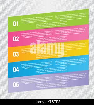 Modern inforgraphic template. Can be used for banners, website templates and designs, infographic posters, brochures, ads, presentations, business, ed Stock Vector