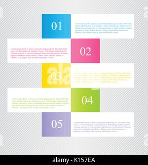 Modern inforgraphic template. Can be used for banners, website templates and designs, infographic posters, brochures, ads, presentations, business, ed Stock Vector