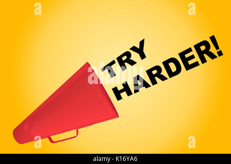 We try harder Stock Photo: 310856240 - Alamy