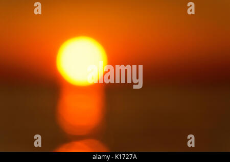 Beautiful sunset abstraction Stock Photo