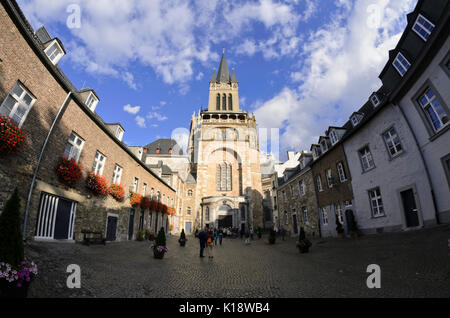 Cathedral, Aachen, Germany Stock Photo