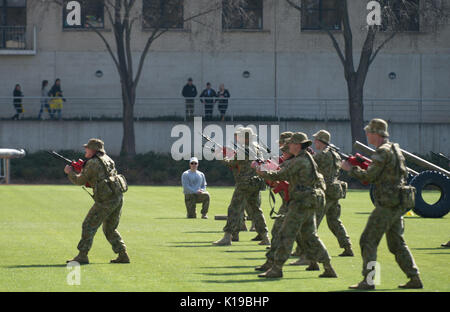 Canberra. 26th Aug, 2017. Australian Defence Force Academy (ADFA ...