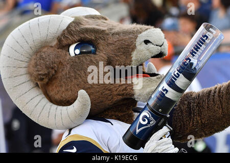 La Rams Mascot Rampage Rams Cincinnati Editorial Stock Photo - Stock Image