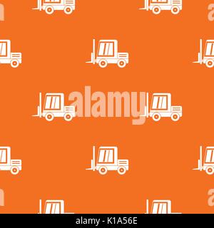 Stacker loader pattern seamless Stock Vector