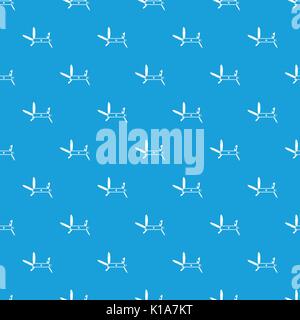 Swiss multipurpose knife pattern seamless blue Stock Vector