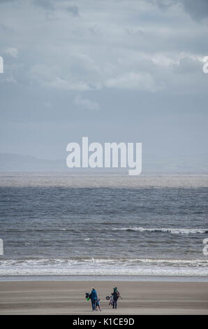 The beach at Whitmore Bay, Barry Island, Vale of Glamorgan, Wales. Stock Photo