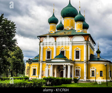 Spaso-Preobrazhensky (Transfiguration) Cathedral in Uglich russia Stock Photo
